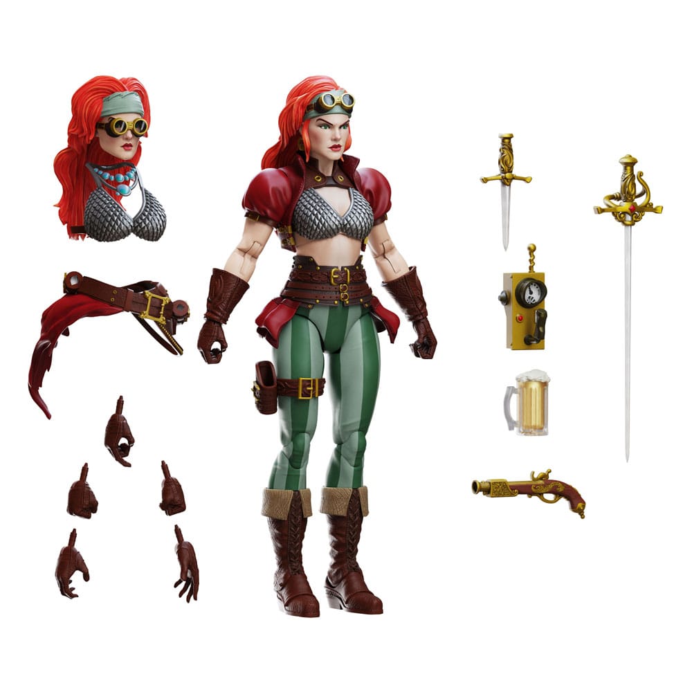 Epic H.A.C.K.S. Action Figure 1/12 Red Sonja Steampunk - Boss Fight Studio