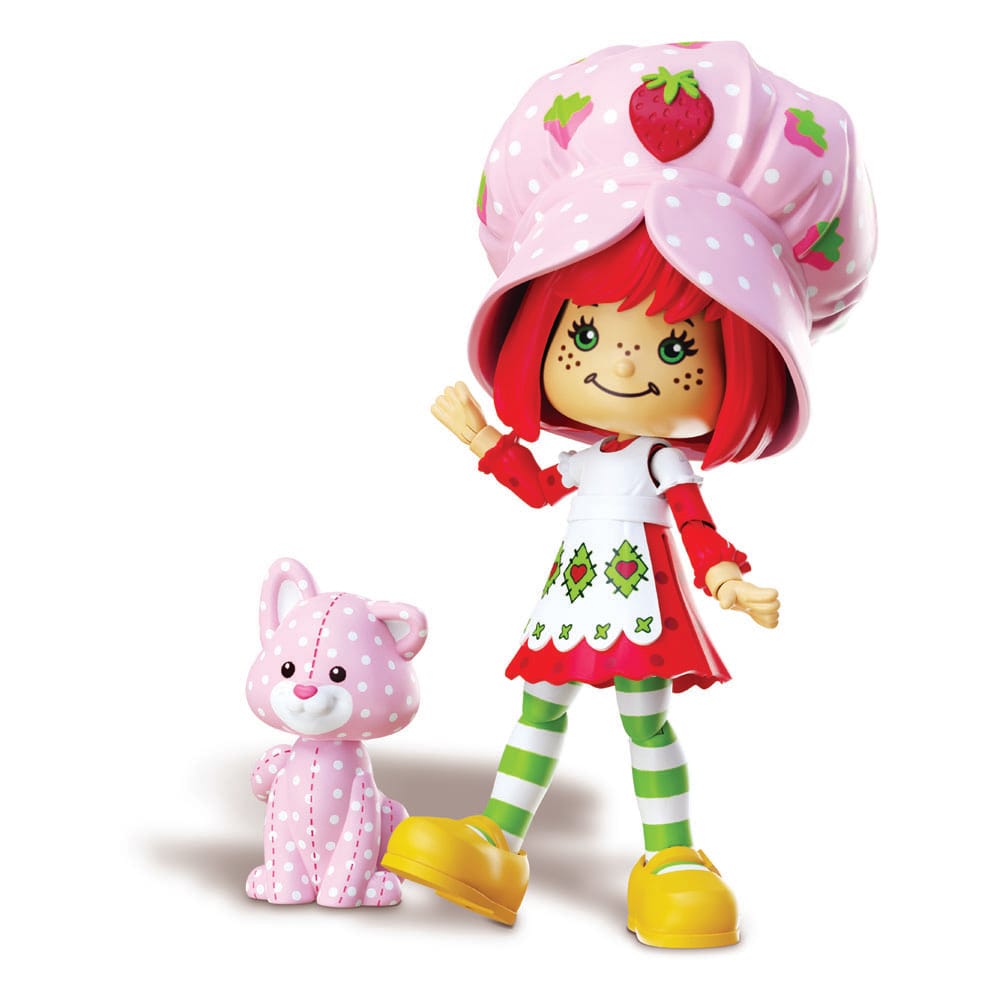 Strawberry Shortcake Simply Action Figure con Custard - Boss Fight Studio