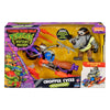 Playmates - Teenage Mutant Ninja Turtles - Vehicle Rocksteady & Chopper 12 cm