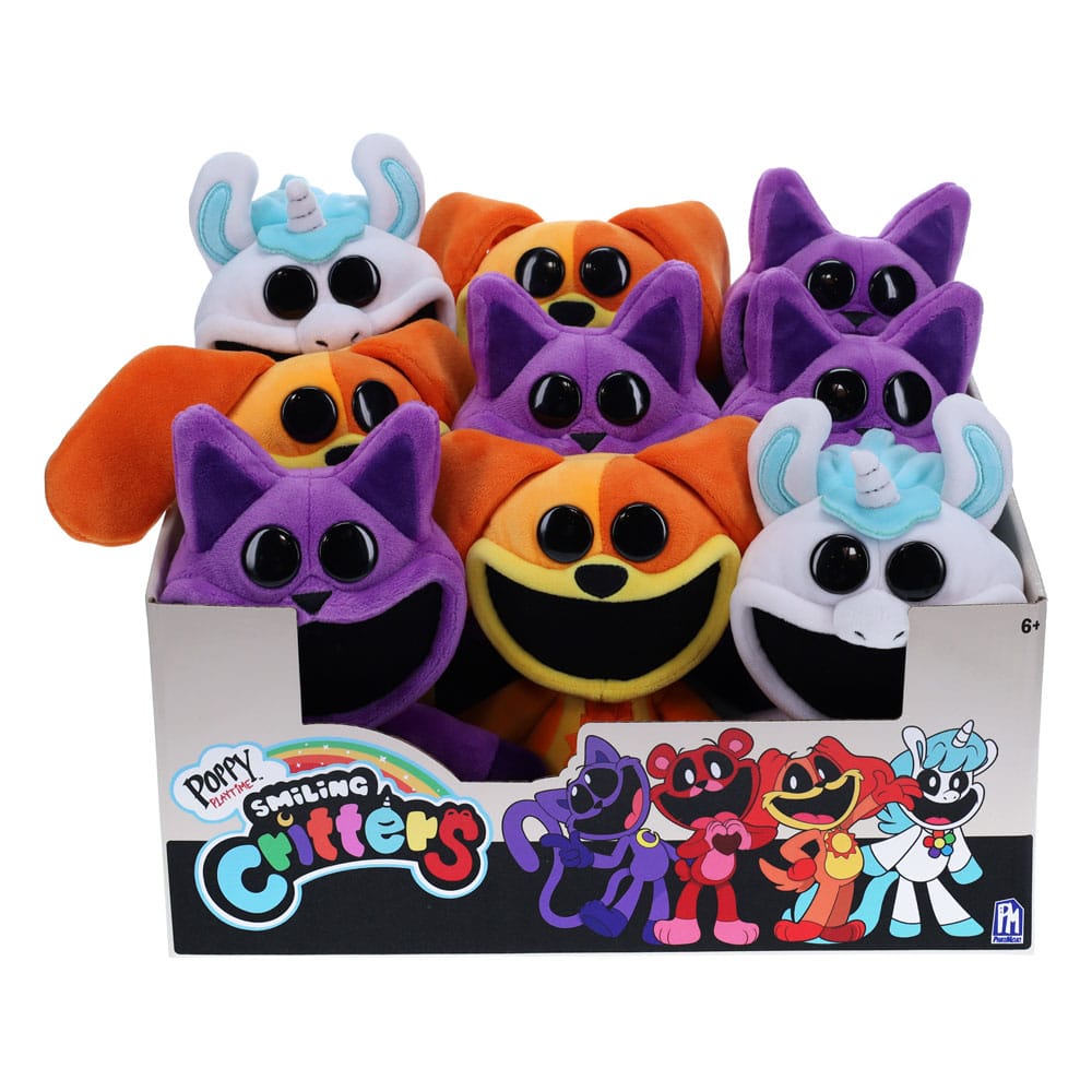 Poppy Playtime Smiling Critters Peluche Mini Assortimento 20 cm (9 pezzi) - BOTI
