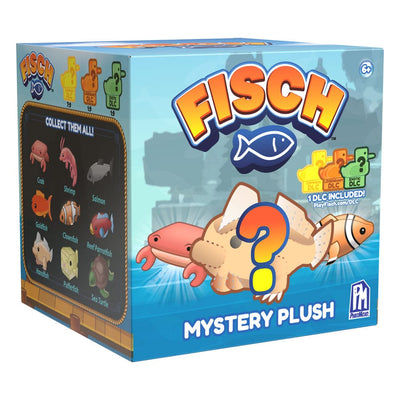 Fisch Peluche 10 cm – Display da 9 capsule – Roblox – Phat Mojo