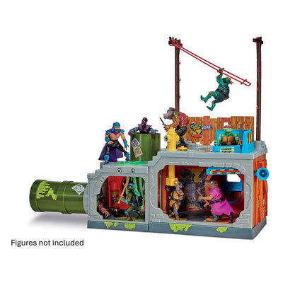 Tartarughe Ninja Playset Chiusino Fognario Segreto Mutant Module Playmates 30 cm