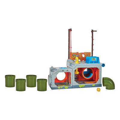 Tartarughe Ninja Playset Chiusino Fognario Segreto Mutant Module Playmates 30 cm