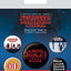 Stranger Things - Set di 5 Spille con Chiusura a Spillo Upside Down - Pyramid International