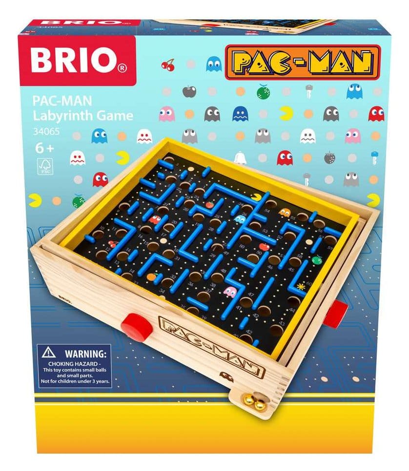 BRIO PAC-MAN Labyrinth – Gioco di abilità in legno