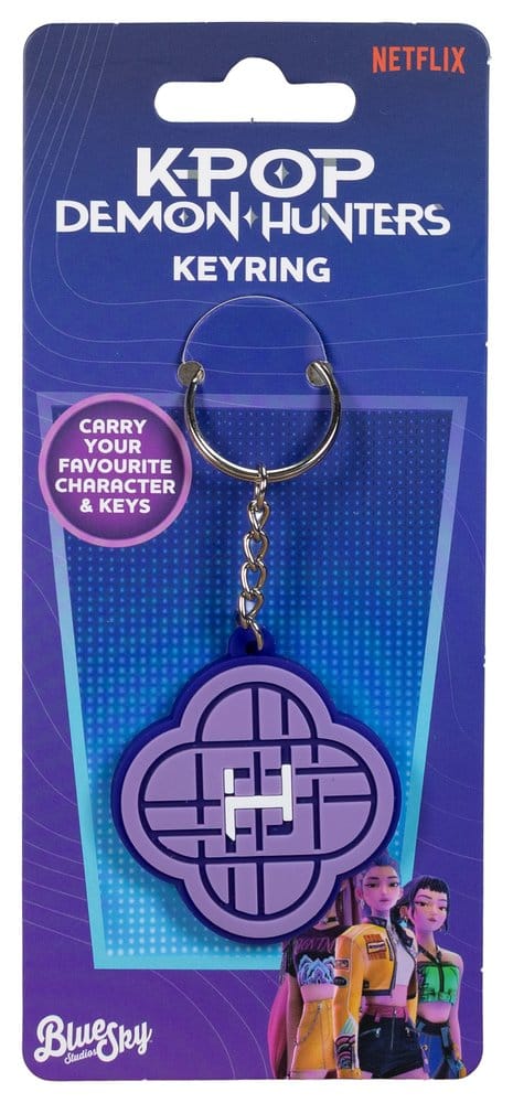 KPop Demon Hunters 2D Keychain Huntr/x - Portachiavi Ufficiale