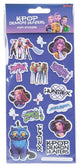 KPop Demon Hunters Set Adesivi Puff - Sticker Set Ufficiale Blue Sky Studios