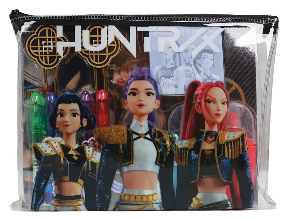 Set Cancelleria KPop Demon Hunters 10 Pezzi Oro