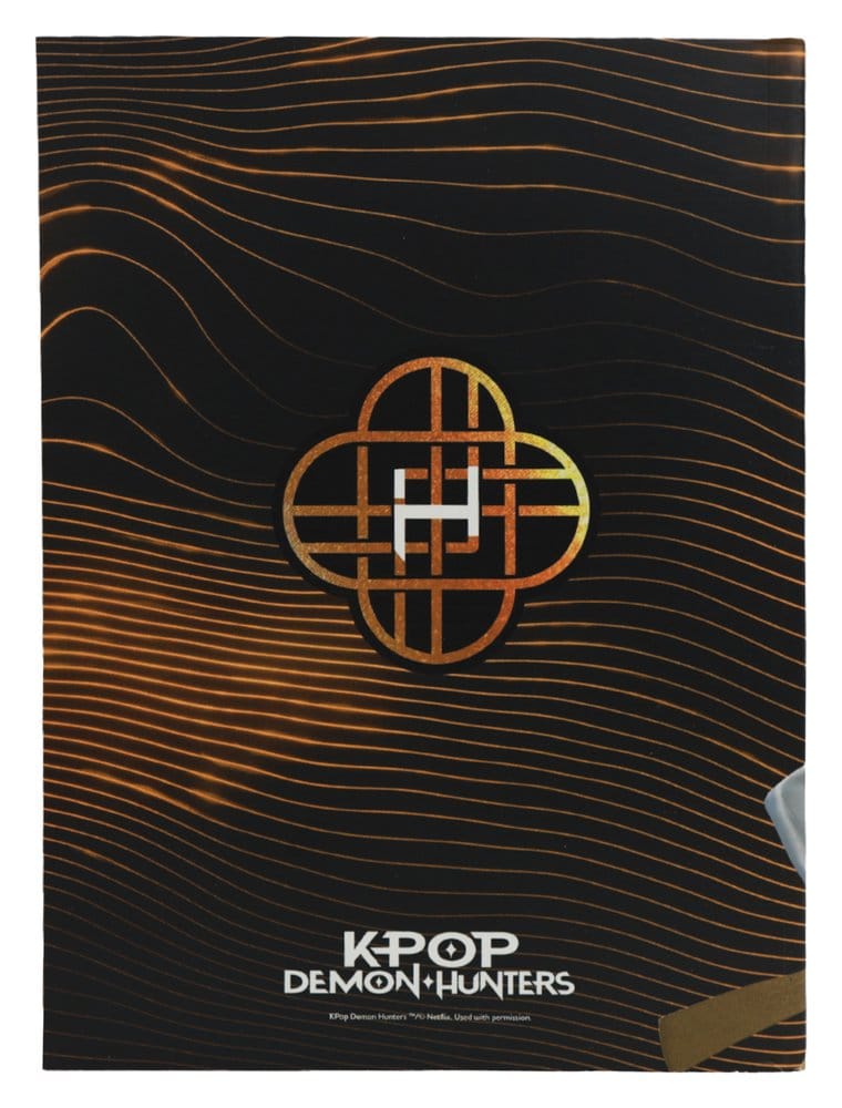 Set Cancelleria KPop Demon Hunters 10 Pezzi Oro