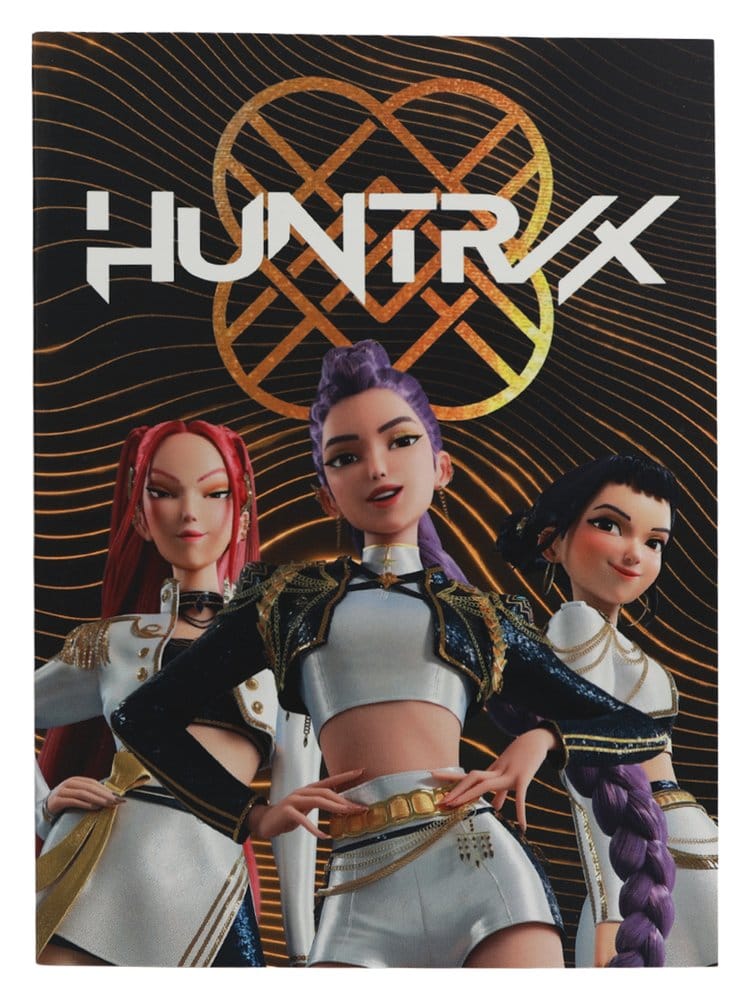 Set Cancelleria KPop Demon Hunters 10 Pezzi Oro