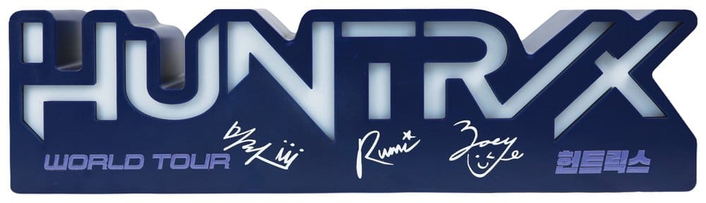 Lampada KPop Demon Hunters Huntr/x Logo