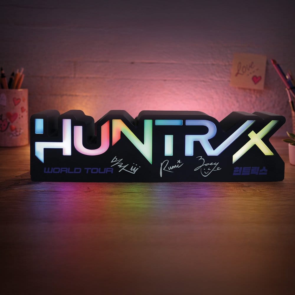 Lampada KPop Demon Hunters Huntr/x Logo