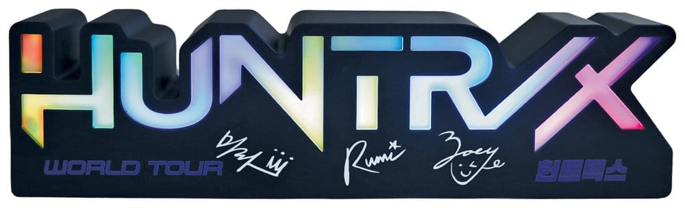 Lampada KPop Demon Hunters Huntr/x Logo