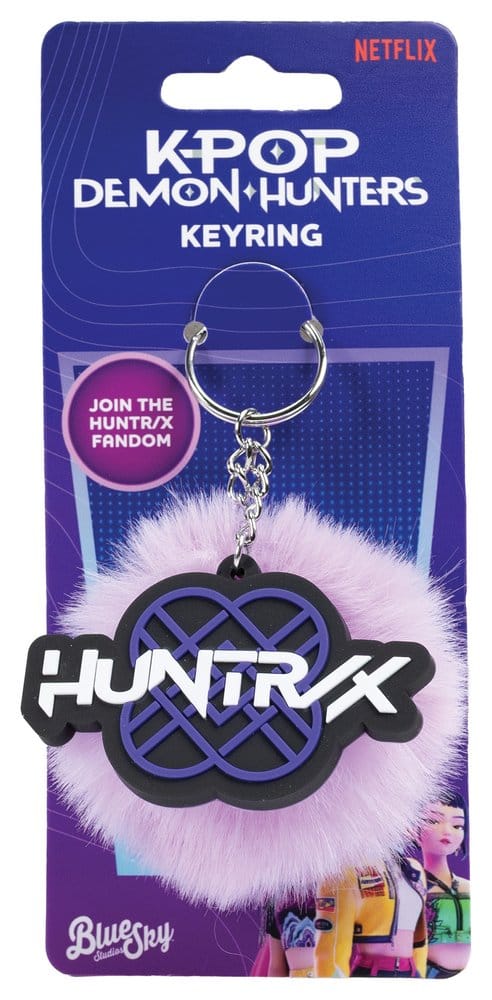 KPop Demon Hunters Portachiavi Pom Pom Huntr/x