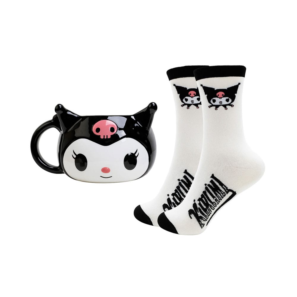 Sanrio Kuromi Tazza 3D e Calzini Set - Blue Sky Studios