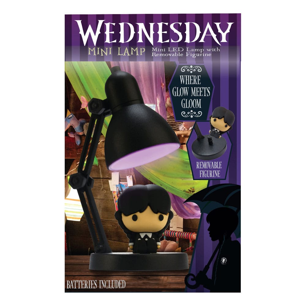 Wednesday Mini Lampada LED con Figura 10 cm
