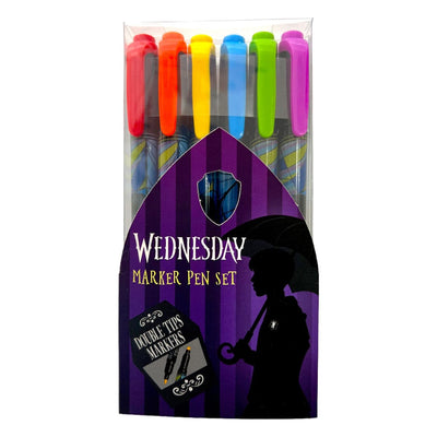 Wednesday Evidenziatori 6-Pack – Mercoledì Addams