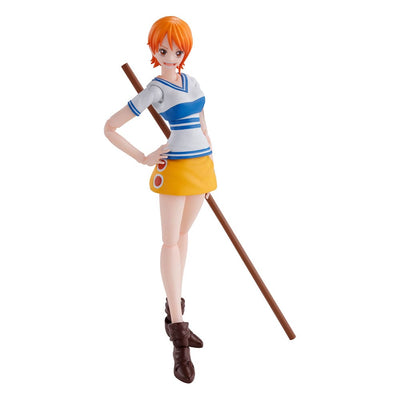 One Piece S.H. Figuarts Nami Romance Dawn, figura articolata 14 cm Bandai Tamashii Nations