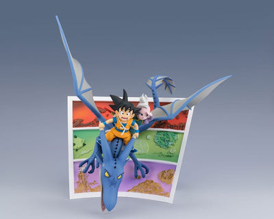 Dragon Ball Figuarts ZERO Statua in PVC Son Goku (mini) e Supreme Kai (mini) – Welcome to the Great Adventure! 23 cm
