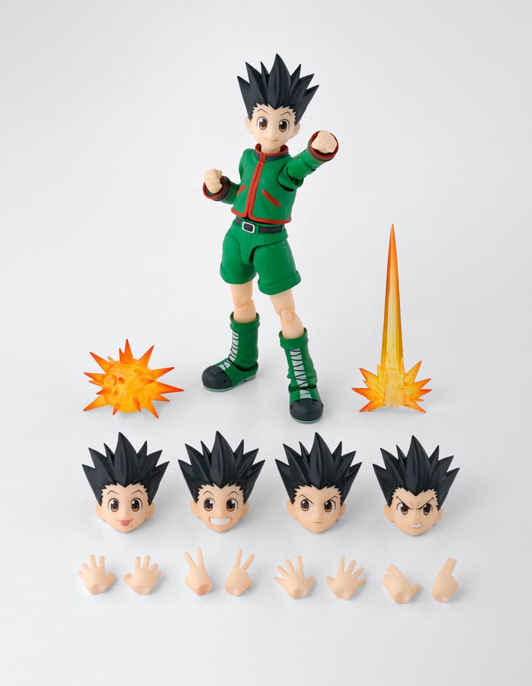 Hunter x Hunter Action Figure Gon S.H.Figuarts Bandai Tamashii Nations 14 cm