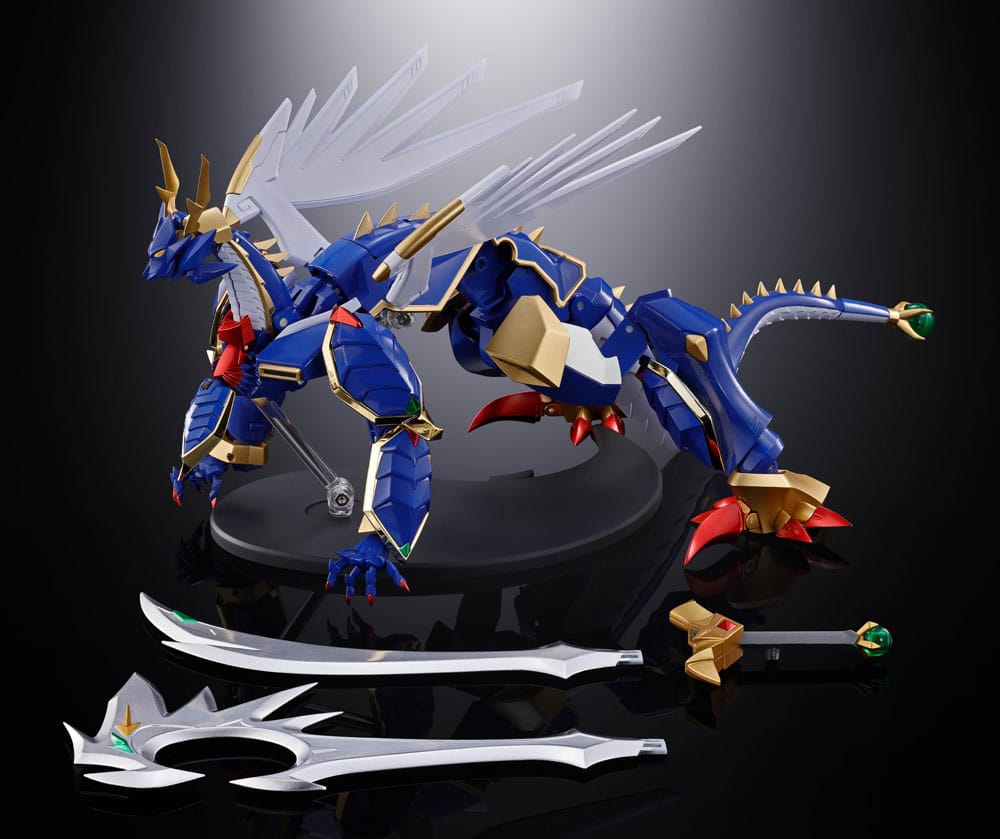 Super Robot Wars OG Soul of Chogokin GX-119 Ryuko-O/Koryu-O Action Figure 20 cm