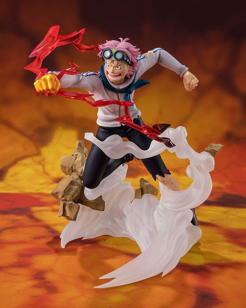 One Piece Figuarts ZERO Extra Battle Statua in PVC Koby Honesty Impact 19 cm