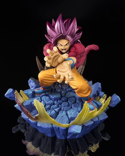 Statua in PVC Marshall Super Saiyan 4 Son Goku Daima - FiguartsZERO Extra Battle Dragon Ball Daima di Bandai Tamashii Nations