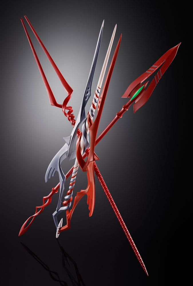 Neon Genesis Evangelion Metal Build Accessory Set 3 – Set di Lance per Eva 30° con Lancia Another Color – Bandai Tamashii Nations
