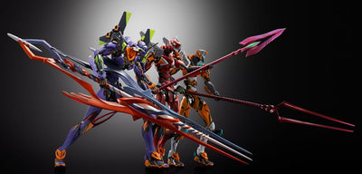 Neon Genesis Evangelion Metal Build Action Figure Eva Test Type-00/00 30th con Lancia di Longino, 22 cm