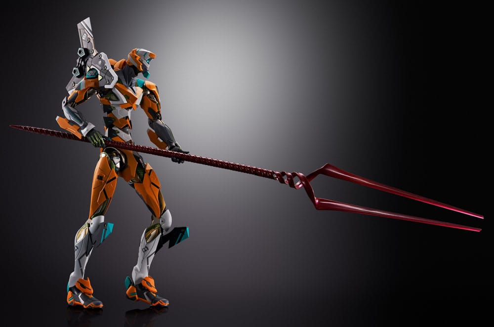Neon Genesis Evangelion Metal Build Action Figure Eva Test Type-00/00 30th con Lancia di Longino, 22 cm