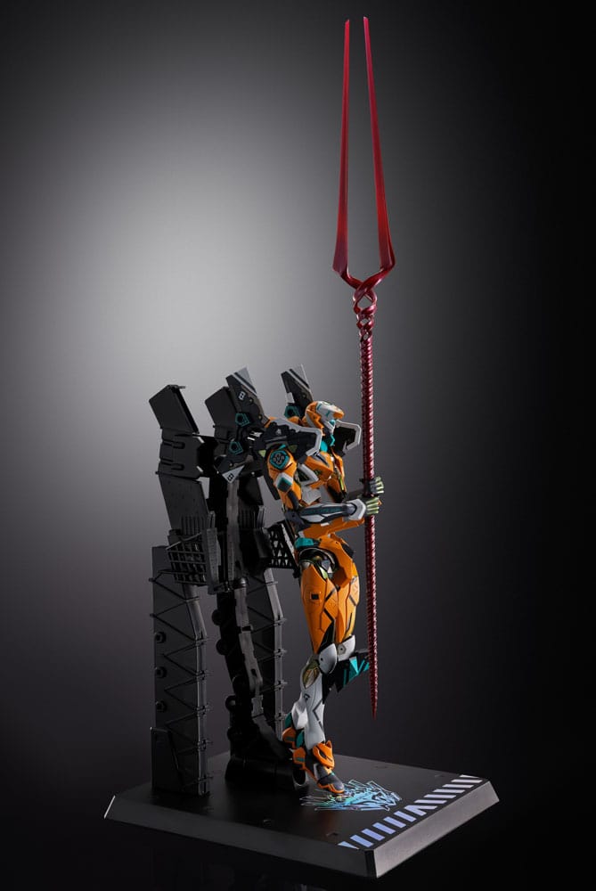 Neon Genesis Evangelion Metal Build Action Figure Eva Test Type-00/00 30th con Lancia di Longino, 22 cm