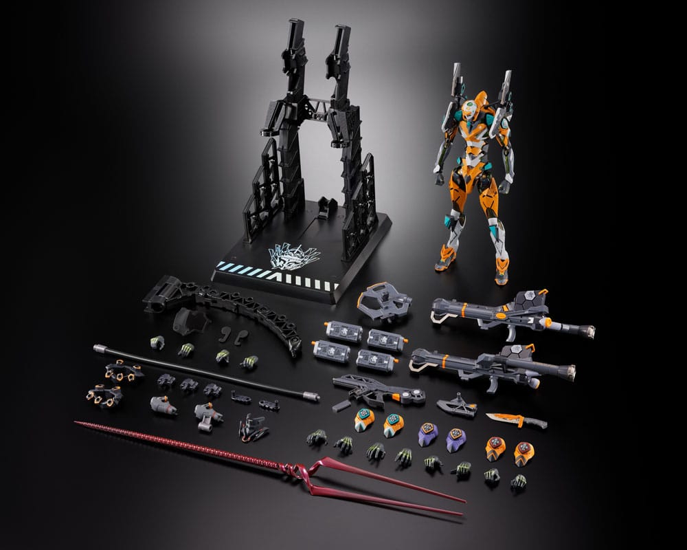 Neon Genesis Evangelion Metal Build Action Figure Eva Test Type-00/00 30th con Lancia di Longino, 22 cm
