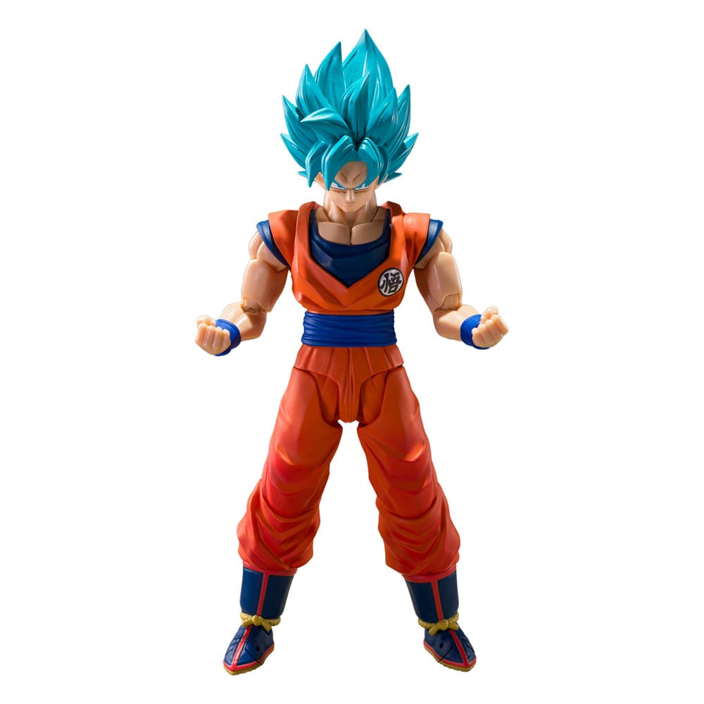 Dragon Ball Super S.H.Figuarts Action Figure Super Saiyan God Super Son Goku (Blue Power Transcending Limits) 15 cm Bandai Tamashii Nations