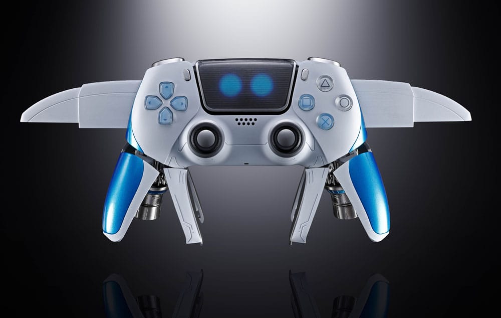 Astro Bot Chogokin Action Figure con Dual Speeder - Bandai Tamashii Nations