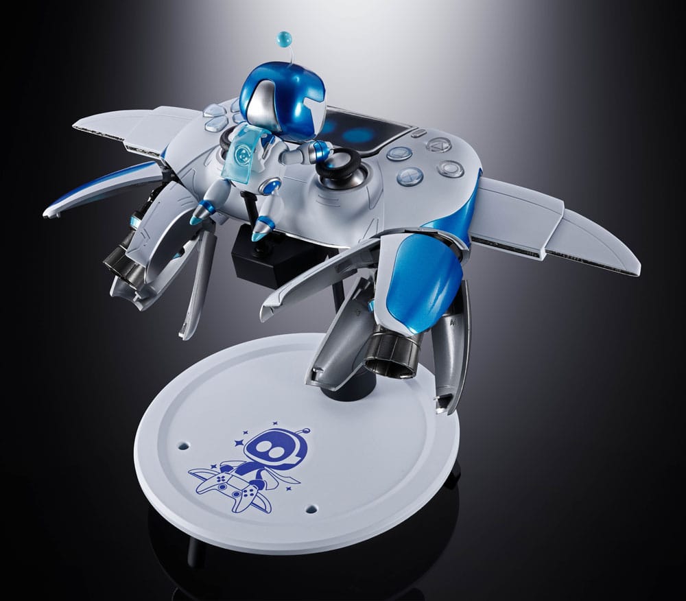 Astro Bot Chogokin Action Figure con Dual Speeder - Bandai Tamashii Nations