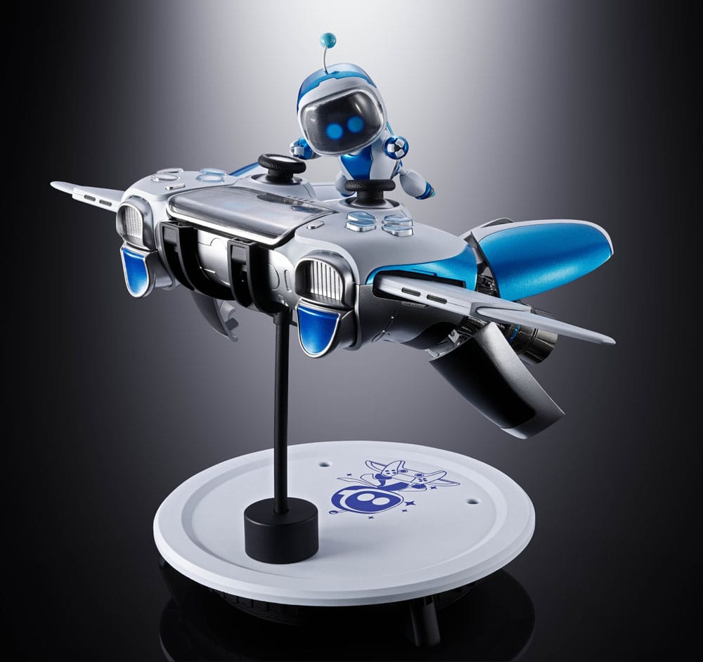 Astro Bot Chogokin Action Figure con Dual Speeder - Bandai Tamashii Nations