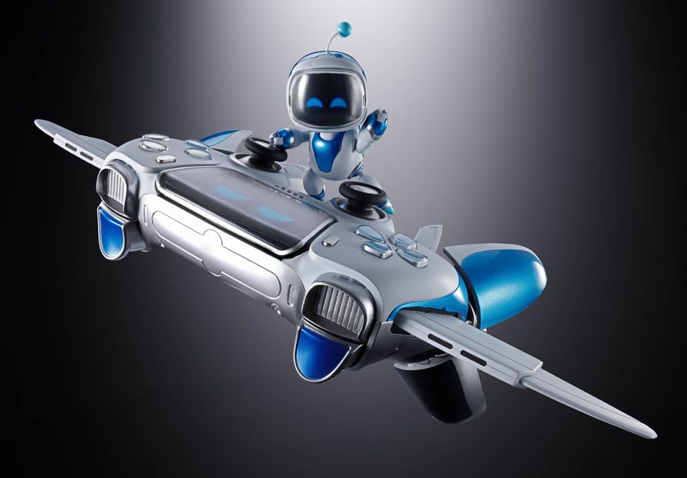 Astro Bot Chogokin Action Figure con Dual Speeder - Bandai Tamashii Nations