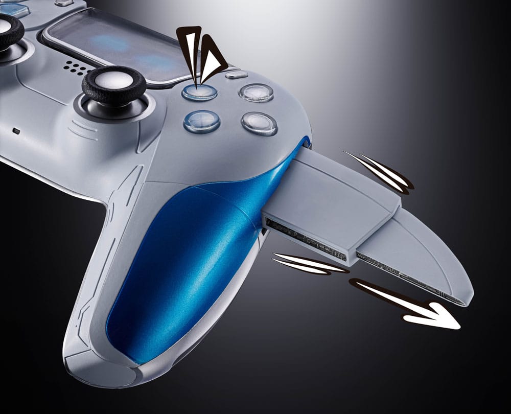 Astro Bot Chogokin Action Figure con Dual Speeder - Bandai Tamashii Nations