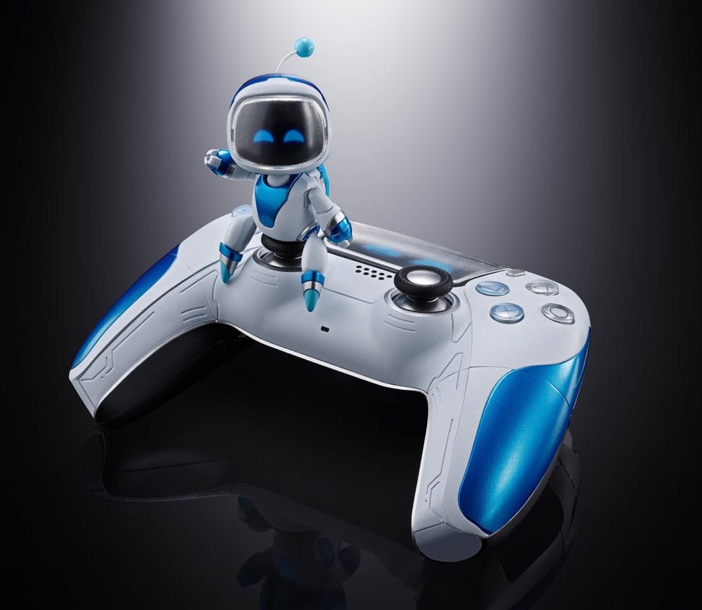 Astro Bot Chogokin Action Figure con Dual Speeder - Bandai Tamashii Nations