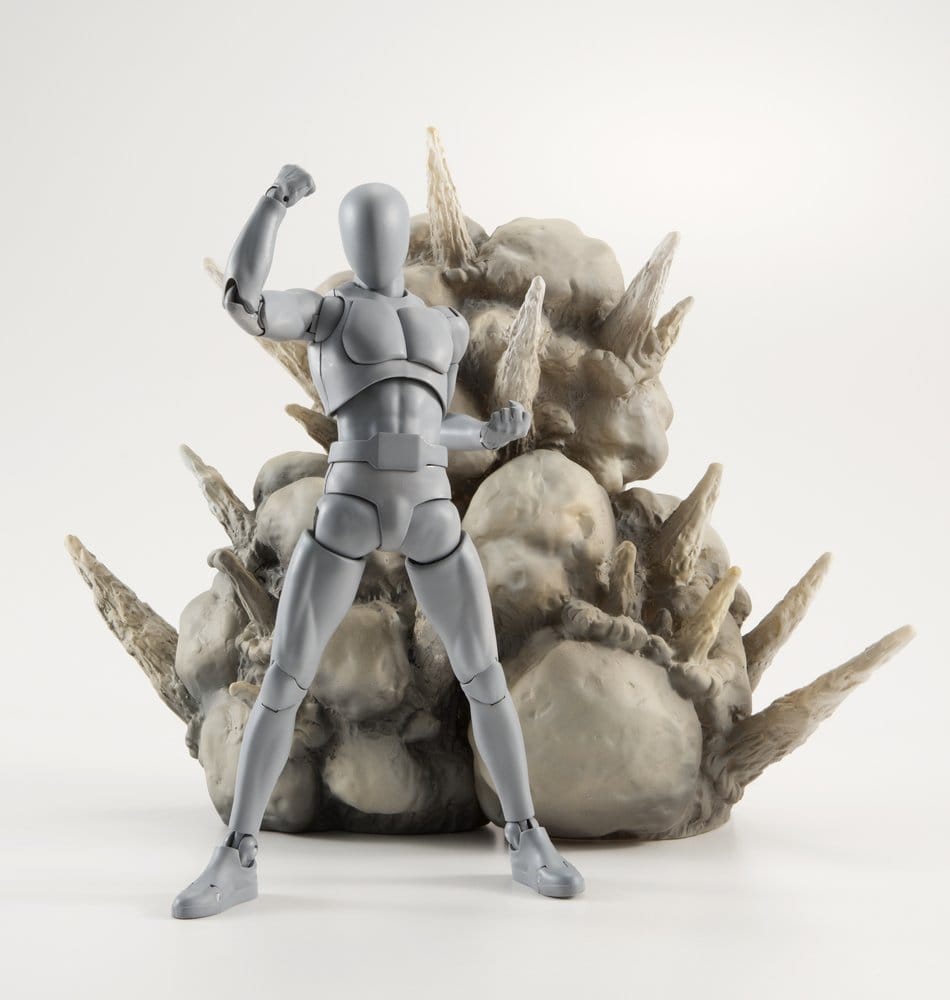 Tamashii Effect Esplosione Grigia - Accessorio Action Figure per S.H.Figuarts Bandai Tamashii Nations