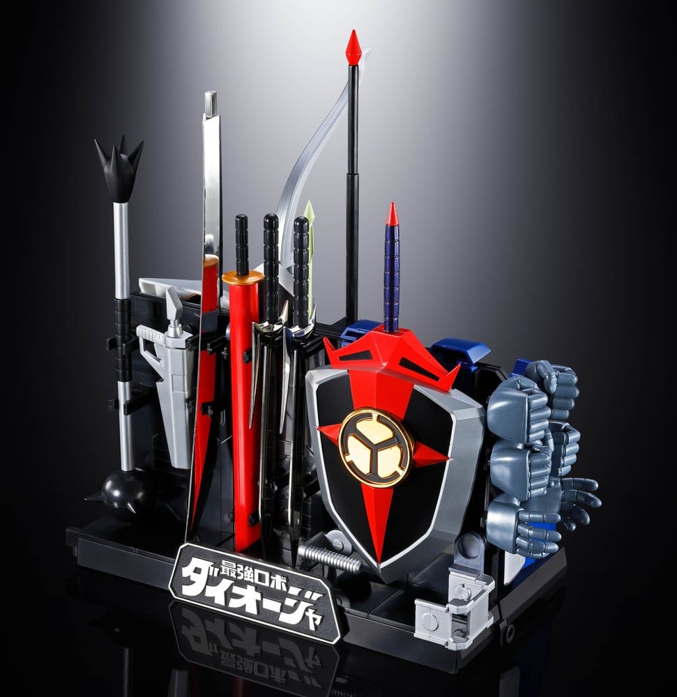 Action Figure Robot King Daioja Soul of Chogokin GX-61R Daioja 30 cm Bandai Tamashii Nations