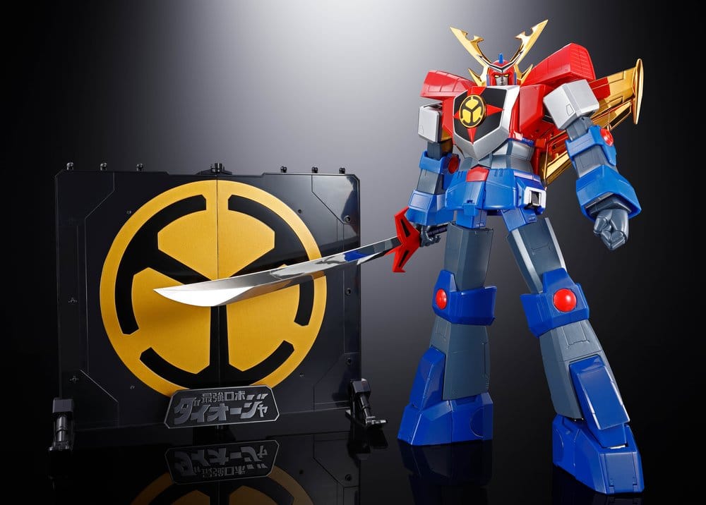 Action Figure Robot King Daioja Soul of Chogokin GX-61R Daioja 30 cm Bandai Tamashii Nations