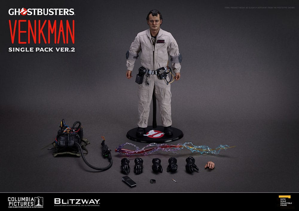 Ghostbusters Action Figure 1/6 Peter Venkman Ver. 2 31 cm Blitzway