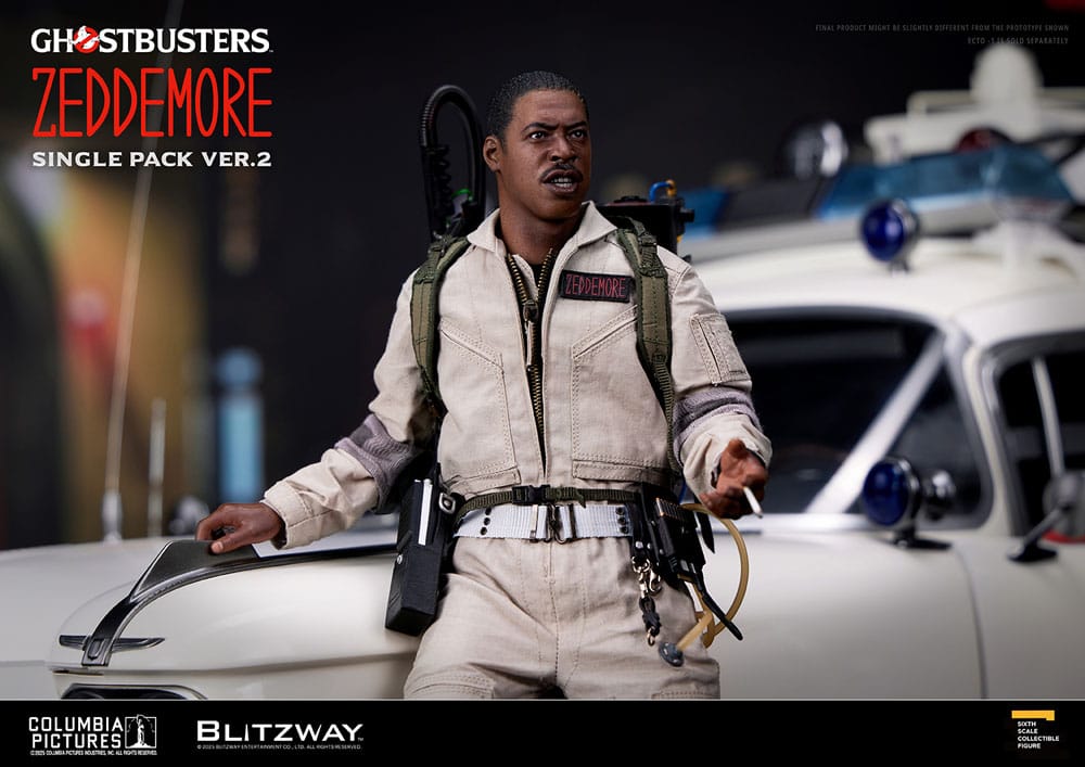 Ghostbusters Action Figure 1/6 Winston Zeddemore Ver. 2 31 cm Blitzway