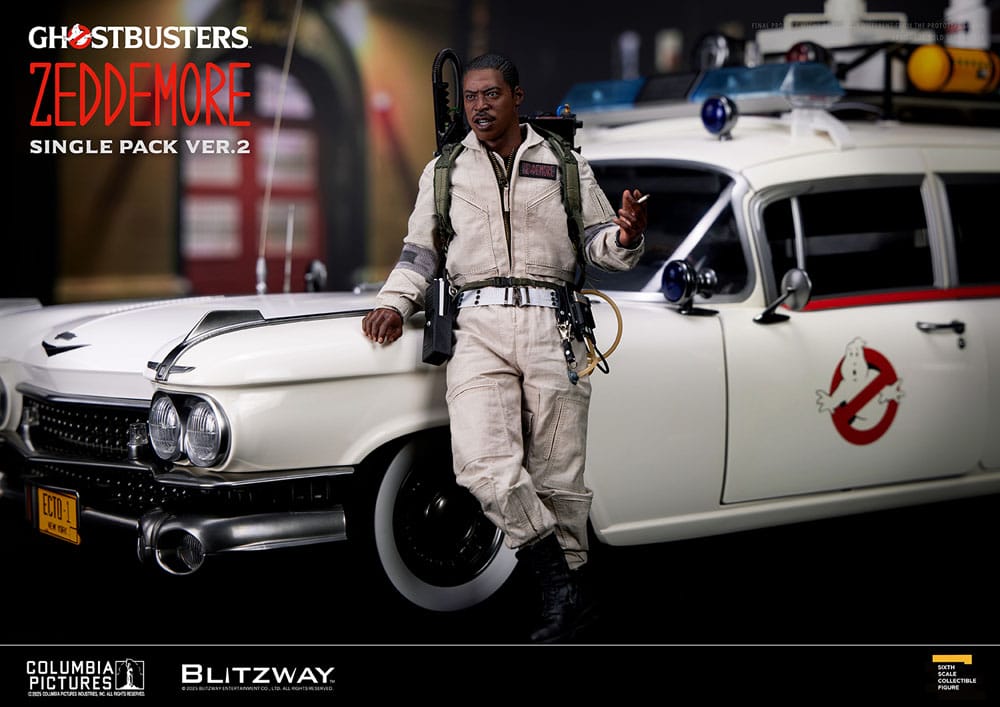 Ghostbusters Action Figure 1/6 Winston Zeddemore Ver. 2 31 cm Blitzway