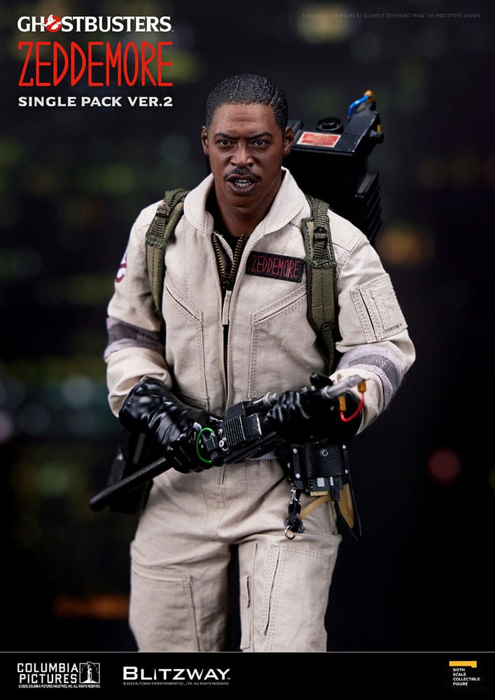 Ghostbusters Action Figure 1/6 Winston Zeddemore Ver. 2 31 cm Blitzway
