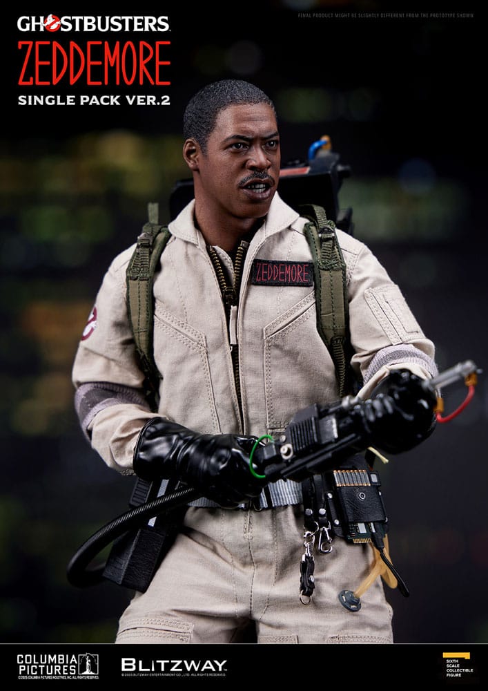 Ghostbusters Action Figure 1/6 Winston Zeddemore Ver. 2 31 cm Blitzway