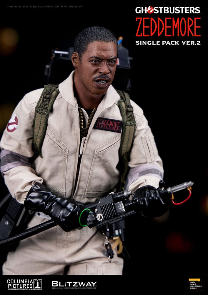 Ghostbusters Action Figure 1/6 Winston Zeddemore Ver. 2 31 cm Blitzway