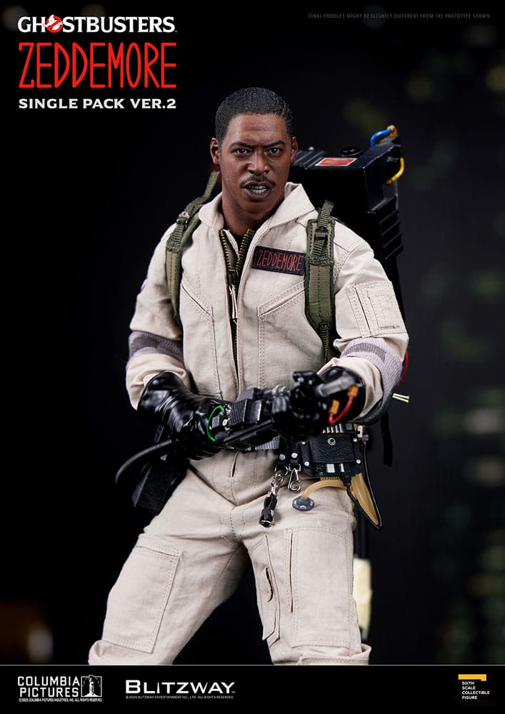 Ghostbusters Action Figure 1/6 Winston Zeddemore Ver. 2 31 cm Blitzway