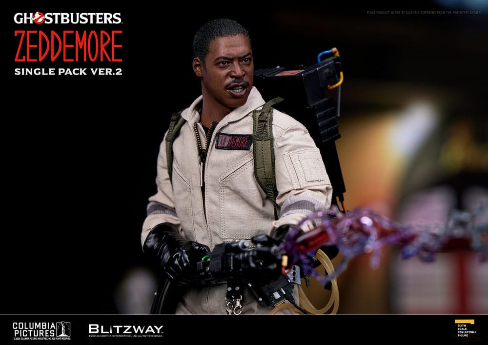 Ghostbusters Action Figure 1/6 Winston Zeddemore Ver. 2 31 cm Blitzway
